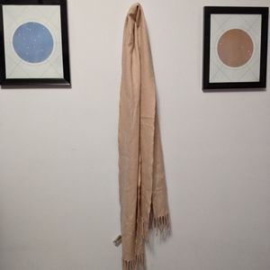 Peach coloured Calvin Klein scarf